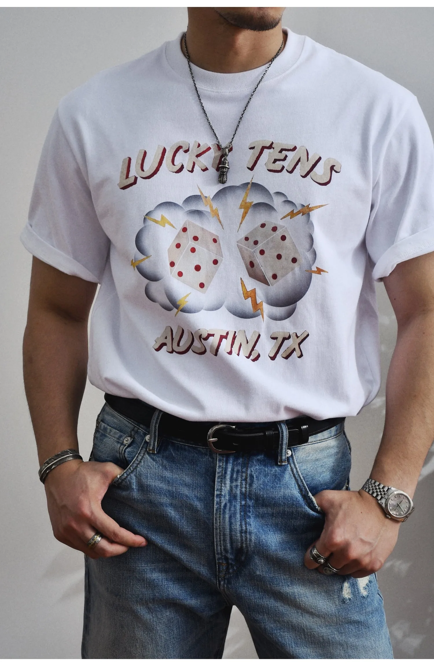 Men's Printed T-shirt Short Sleeves
