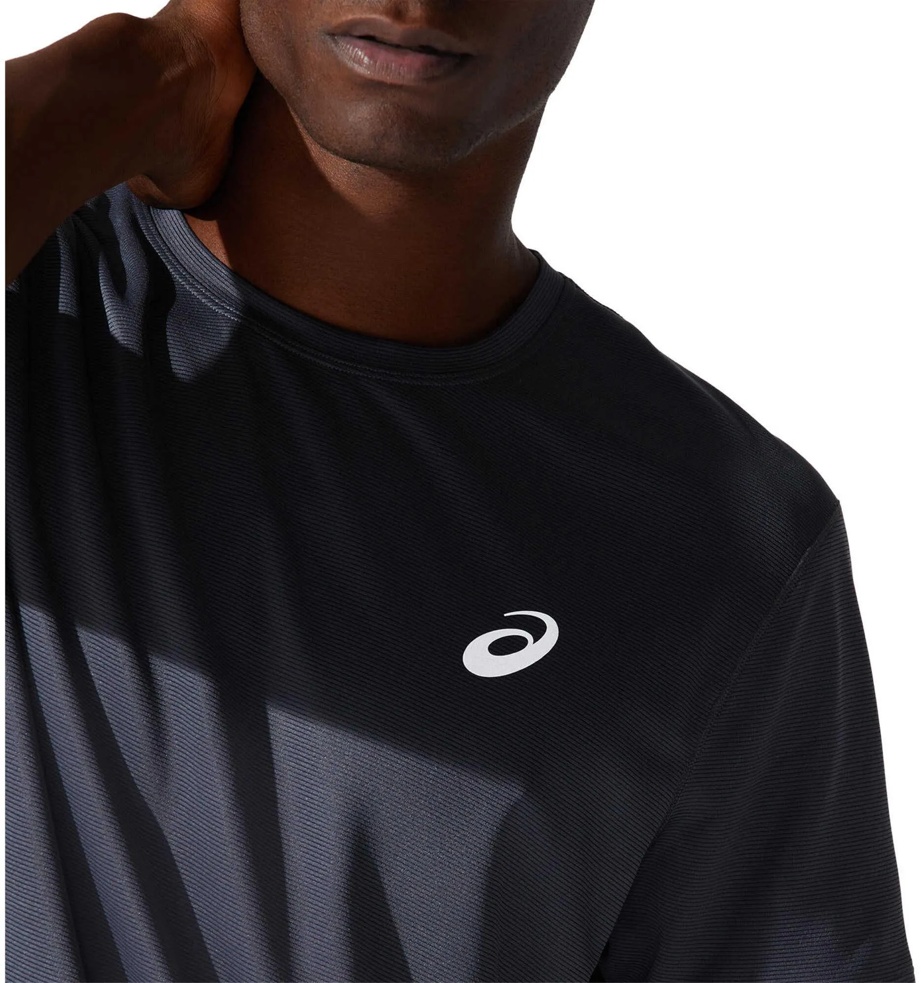 Men's Silver Short Sleeve Top