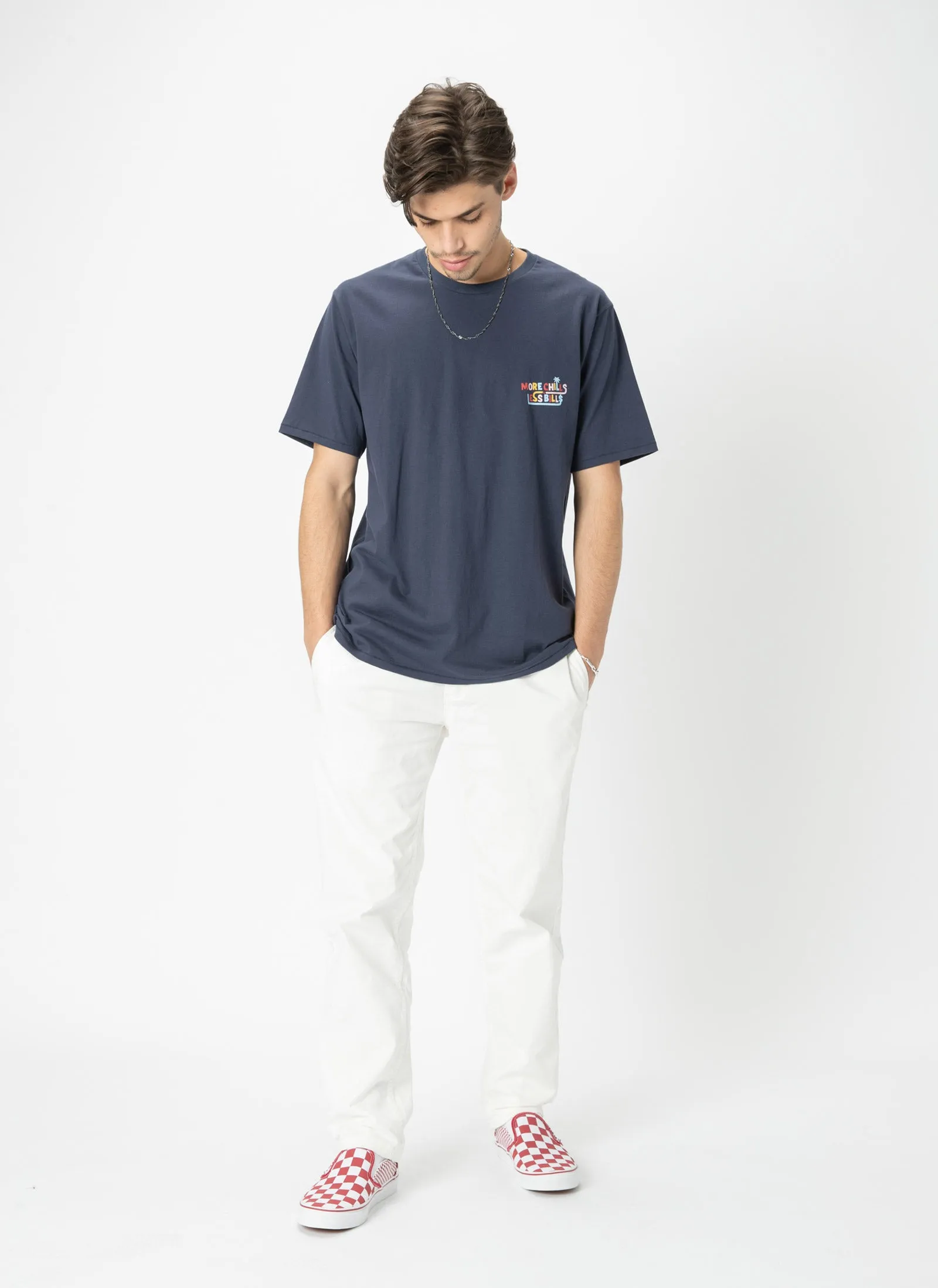 More Chills Tee Slate