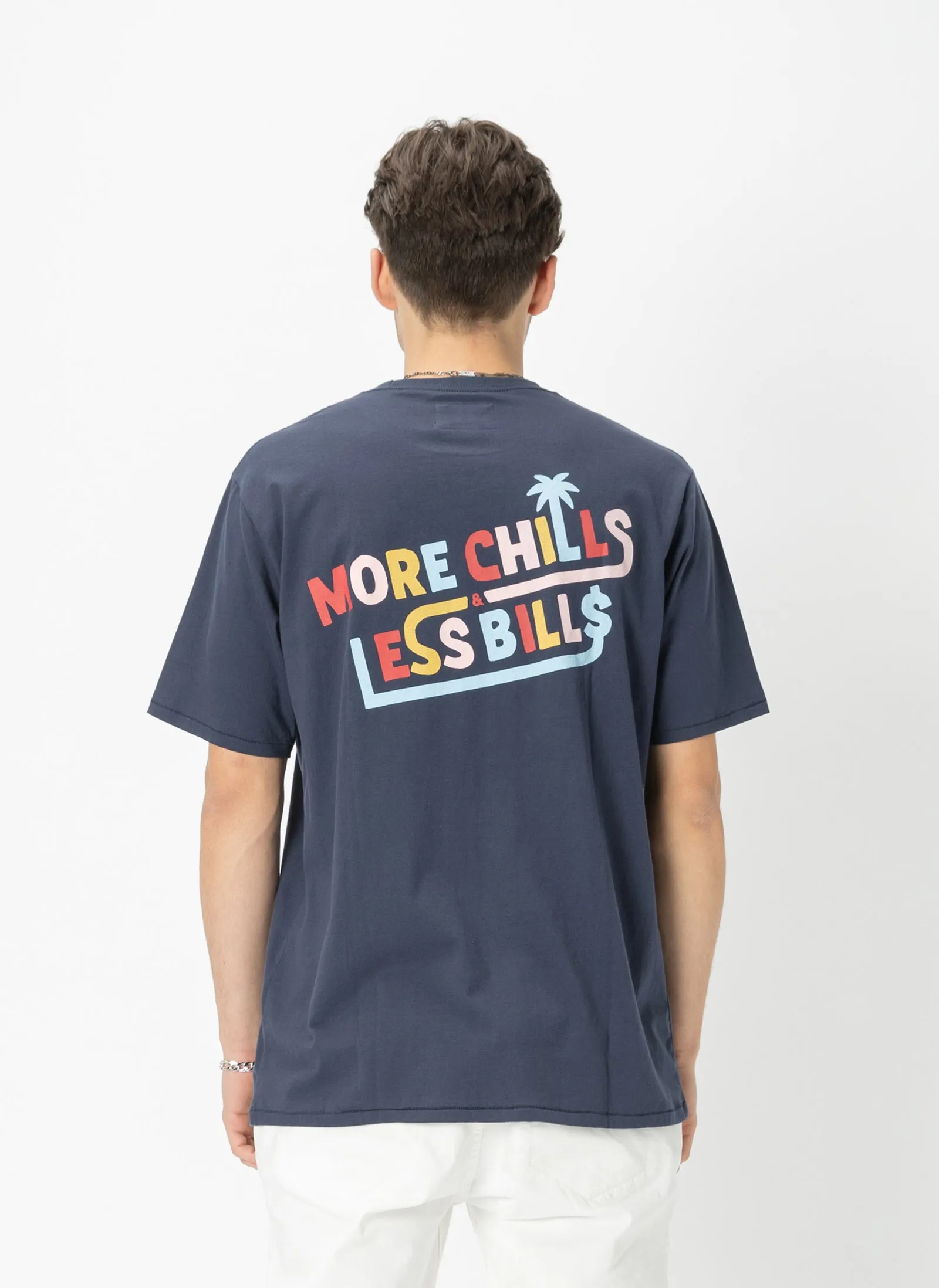 More Chills Tee Slate