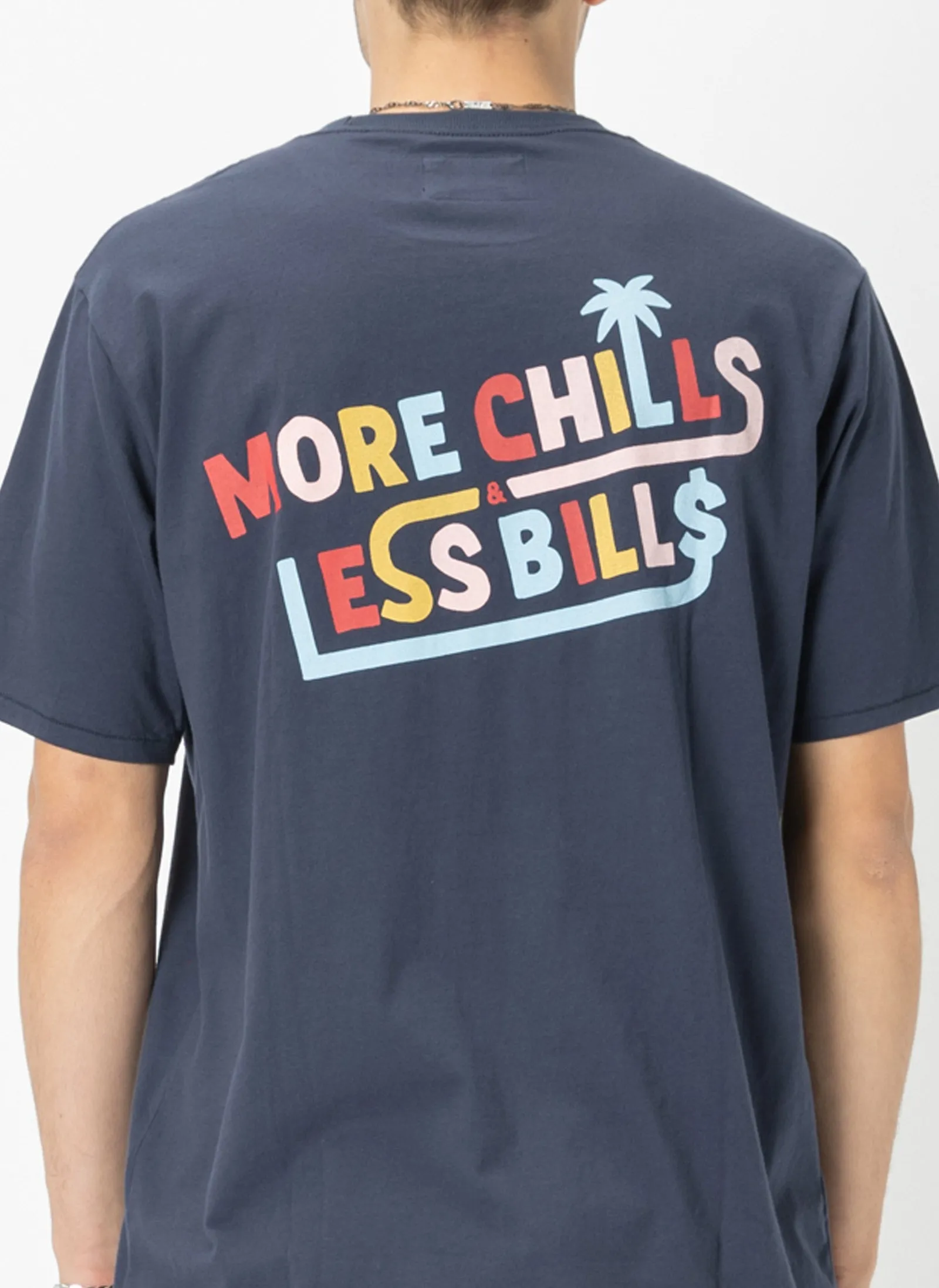 More Chills Tee Slate