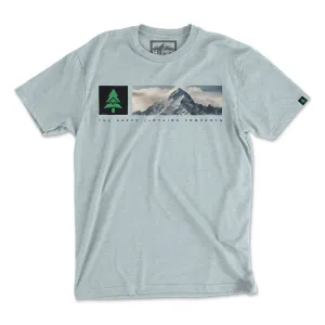 Mountain Range 'Explorer Tee' | Lightweight Blend |