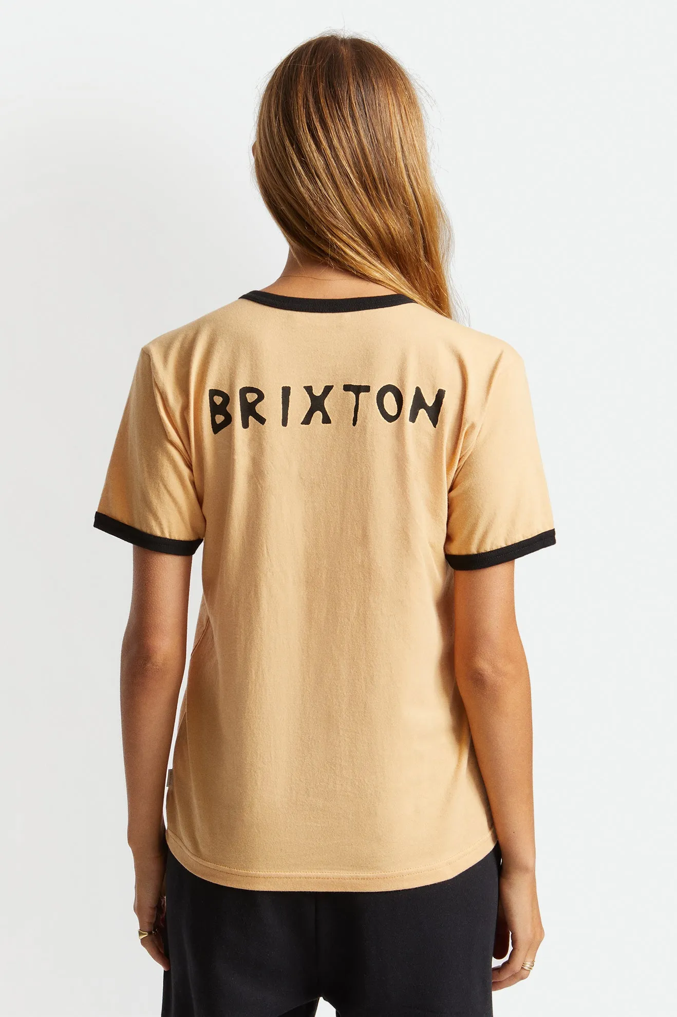 New Wave Vintage Ringer Tee - Sand