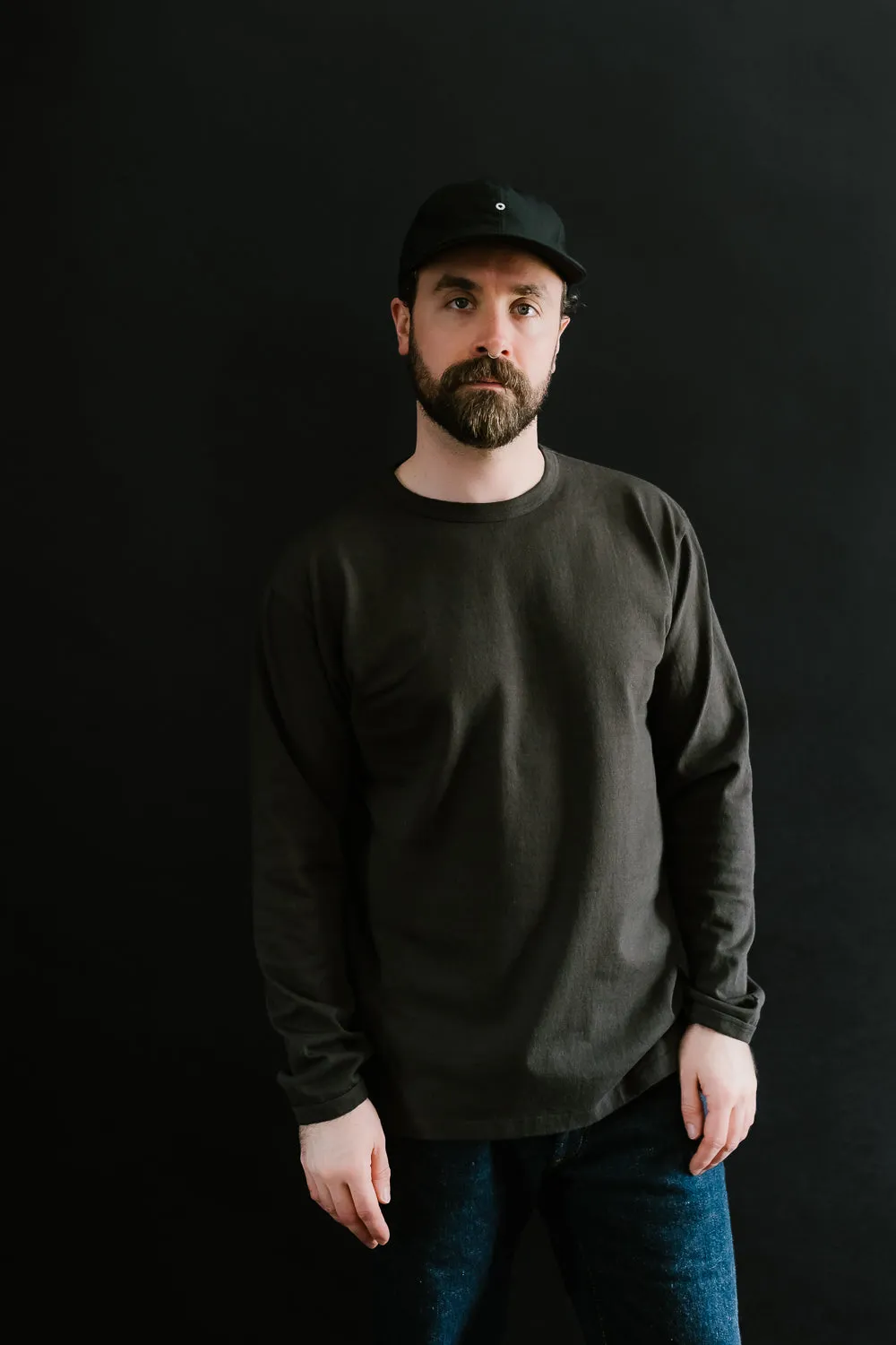 "Stand Wheel" H/W Long Sleeve Tee - Sumikuro