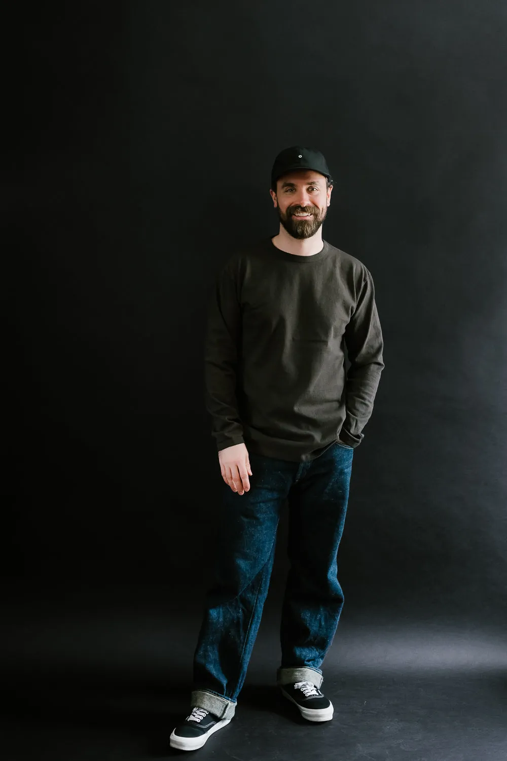 "Stand Wheel" H/W Long Sleeve Tee - Sumikuro