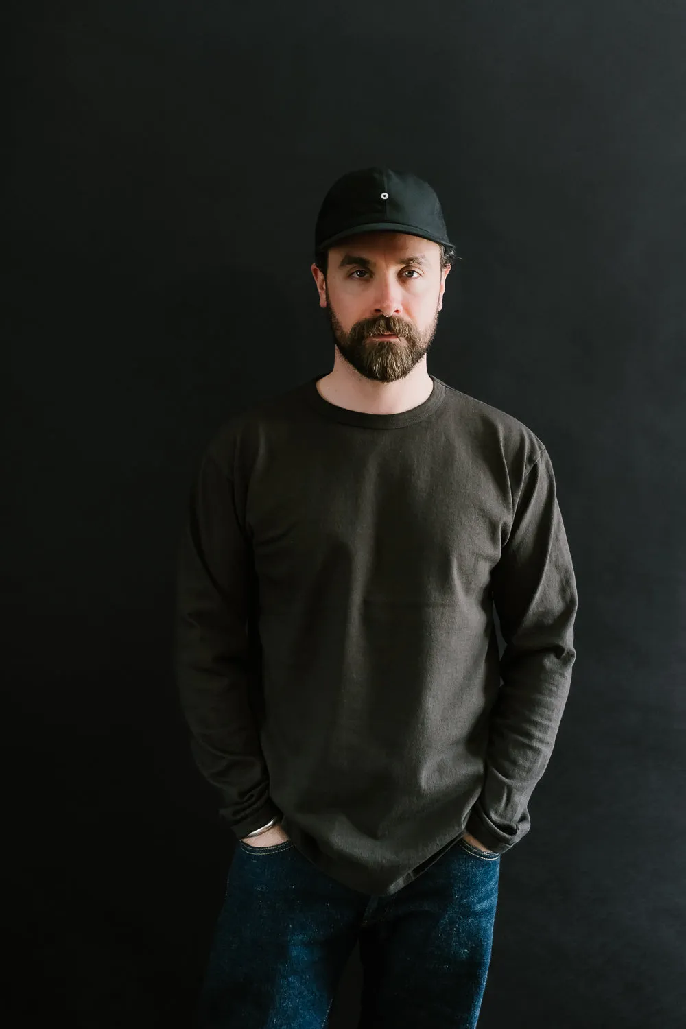 "Stand Wheel" H/W Long Sleeve Tee - Sumikuro