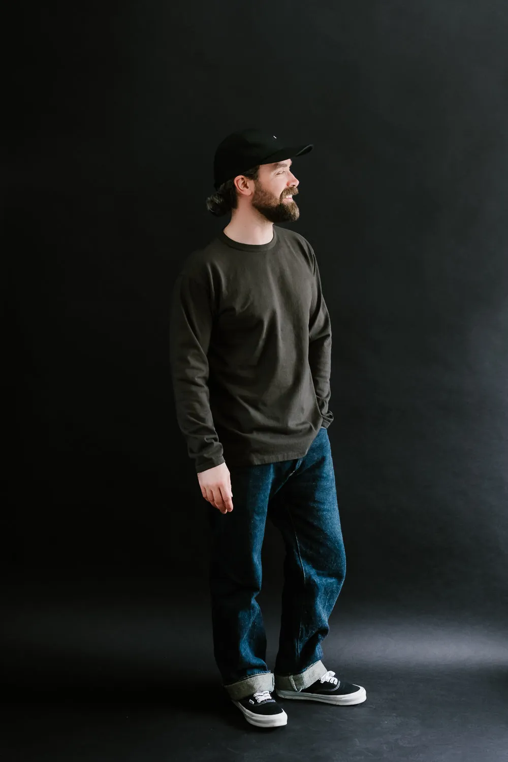 "Stand Wheel" H/W Long Sleeve Tee - Sumikuro