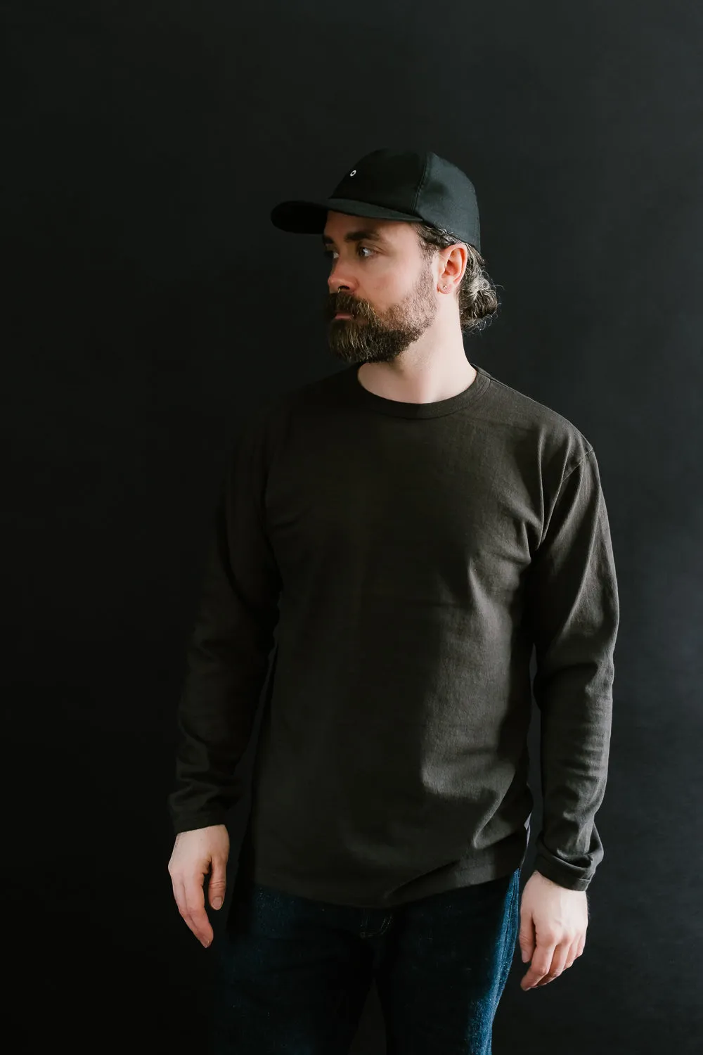 "Stand Wheel" H/W Long Sleeve Tee - Sumikuro
