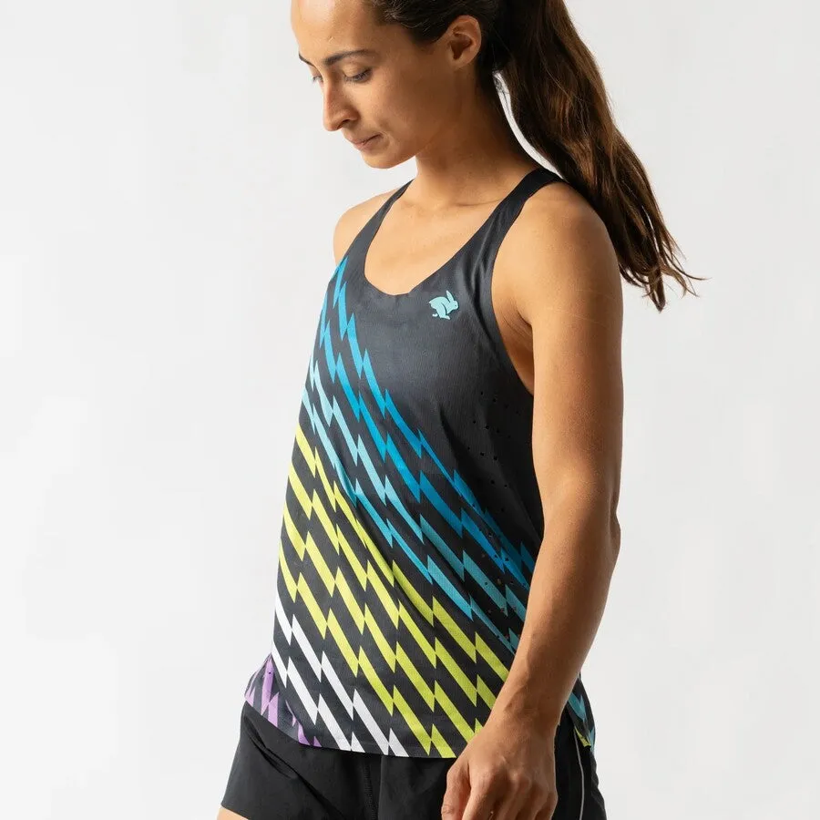 rabbit Go Time Tank | Multi Lightning | Womens