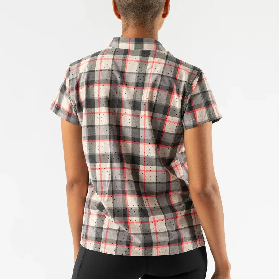 rabbit High Country Short Sleeve Shirt | December Sky Plaid | Womens