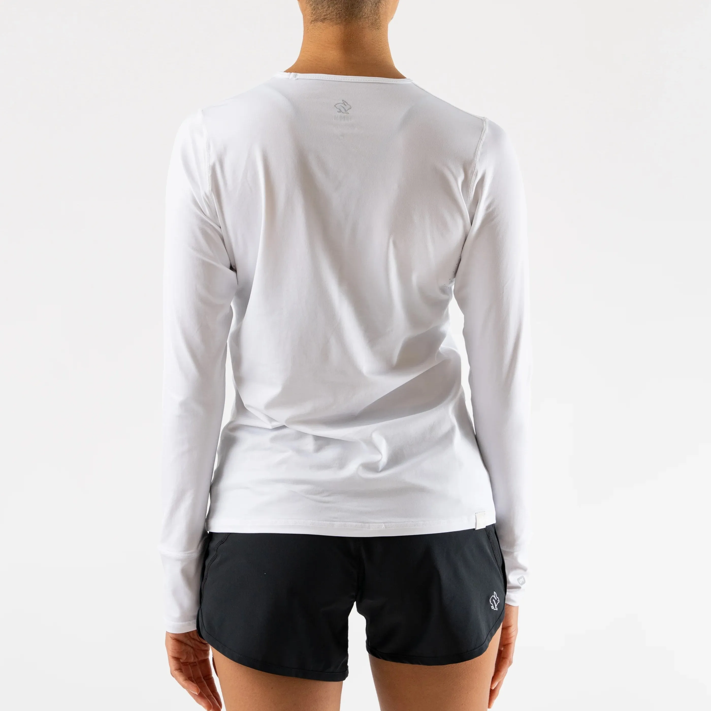 rabbit UPF Ice LS Tee | White | Womens
