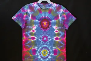 Reg. Cotton T shirt Large #3190 Tri Scarab Totem design  $80