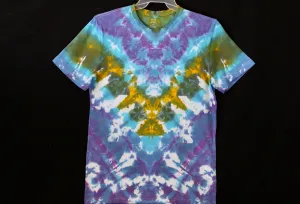 Reg. Cotton T shirt Medium  #3179 Chevron design $80