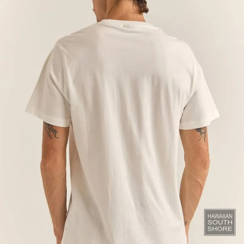 RHYTHM T-Shirt Livin' Tee (Small - XLarge) White