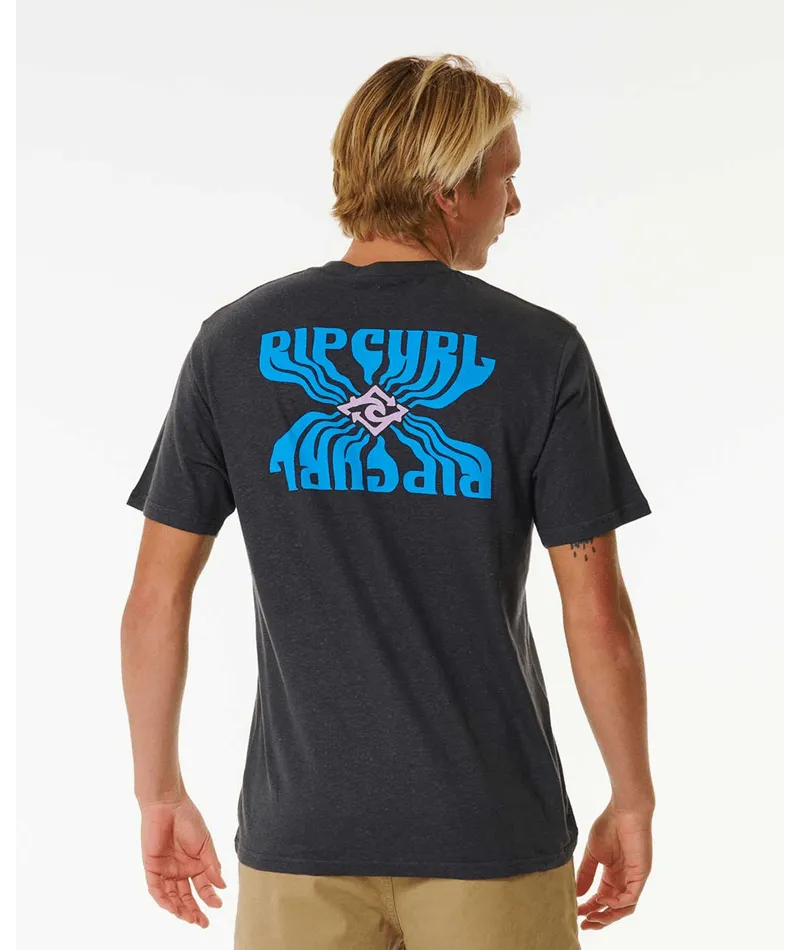 Rip Curl SWC Solar Tee-Washed Black