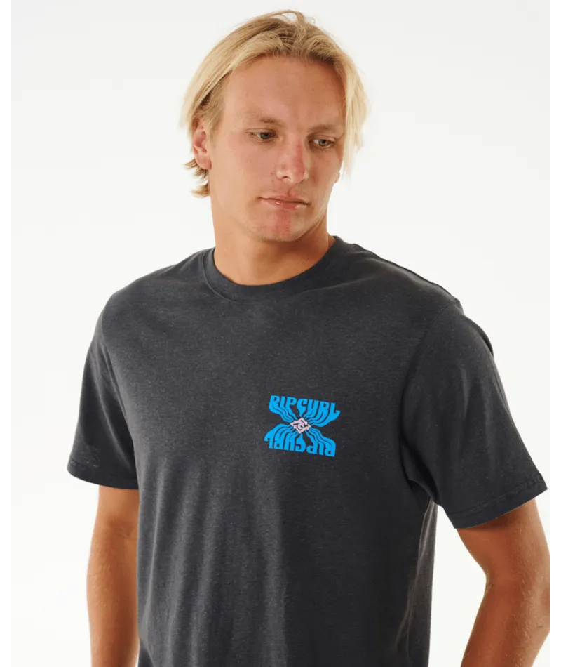 Rip Curl SWC Solar Tee-Washed Black