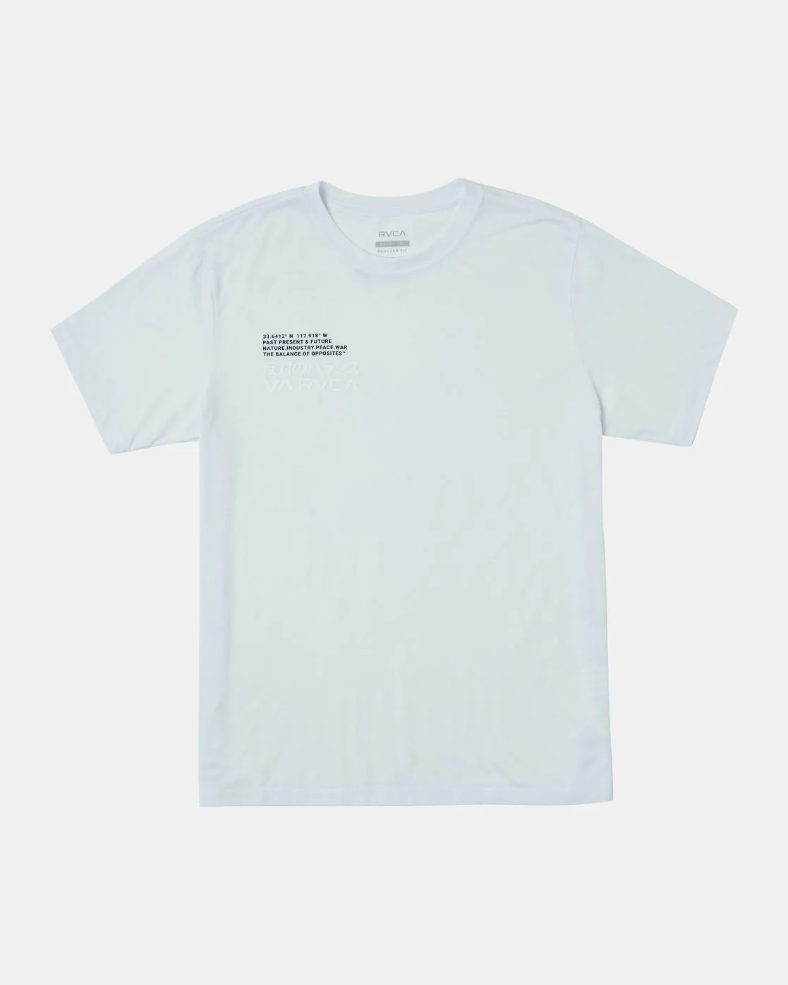 RVCA Hiragana Tee - White
