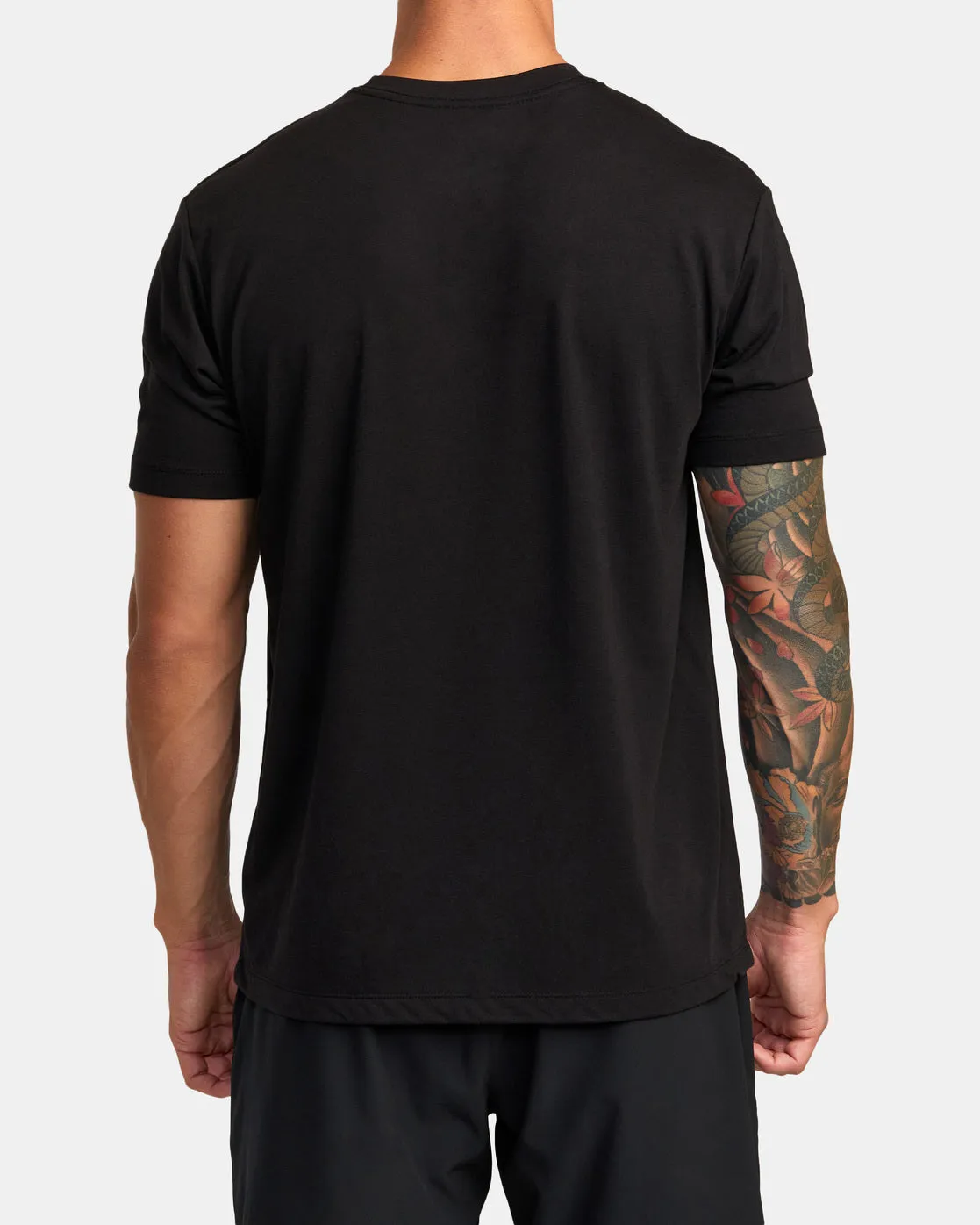 RVCA Pin Block Tee - Black