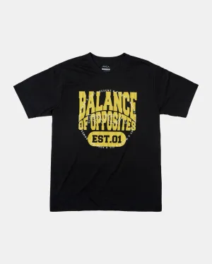 RVCA Pin Block Tee - Black