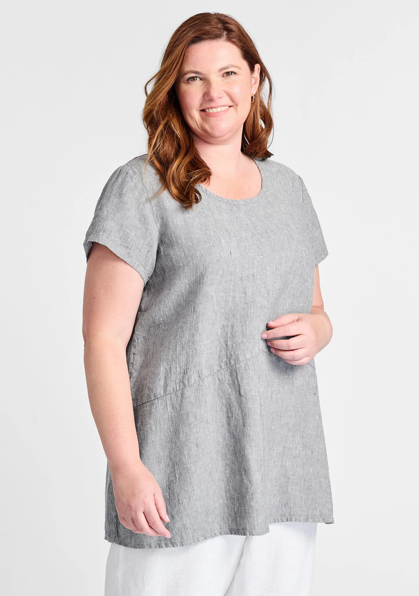 Simplest Tee - Linen Shirt - FINAL SALE