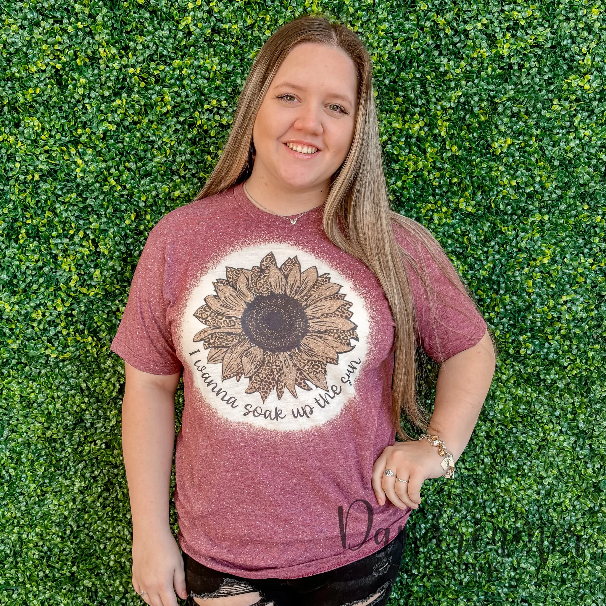 Soak Up The Sun Bleached Tee