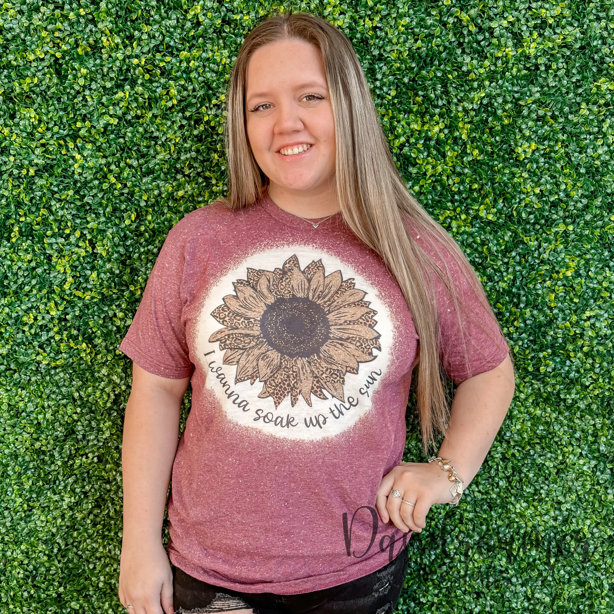 Soak Up The Sun Bleached Tee
