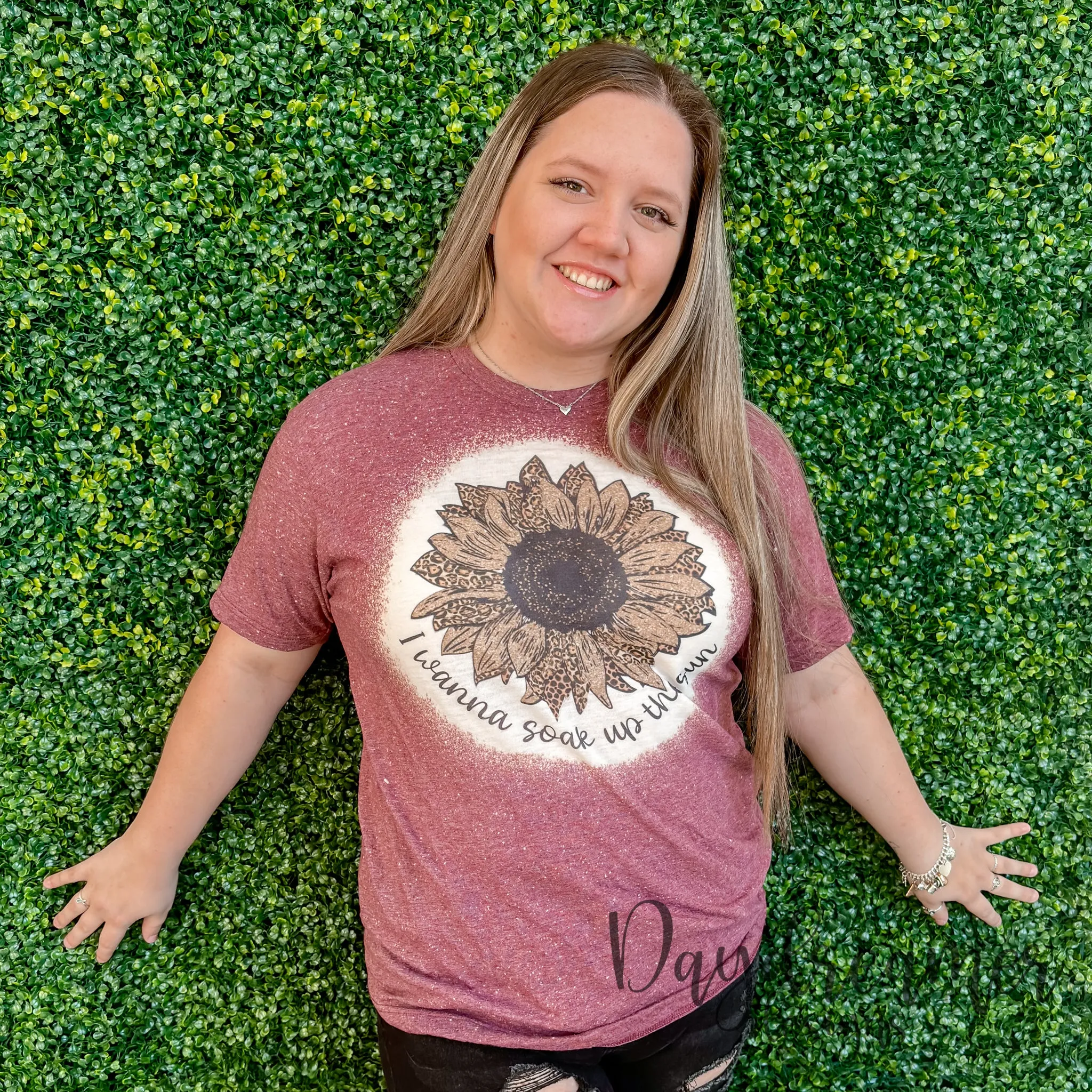 Soak Up The Sun Bleached Tee