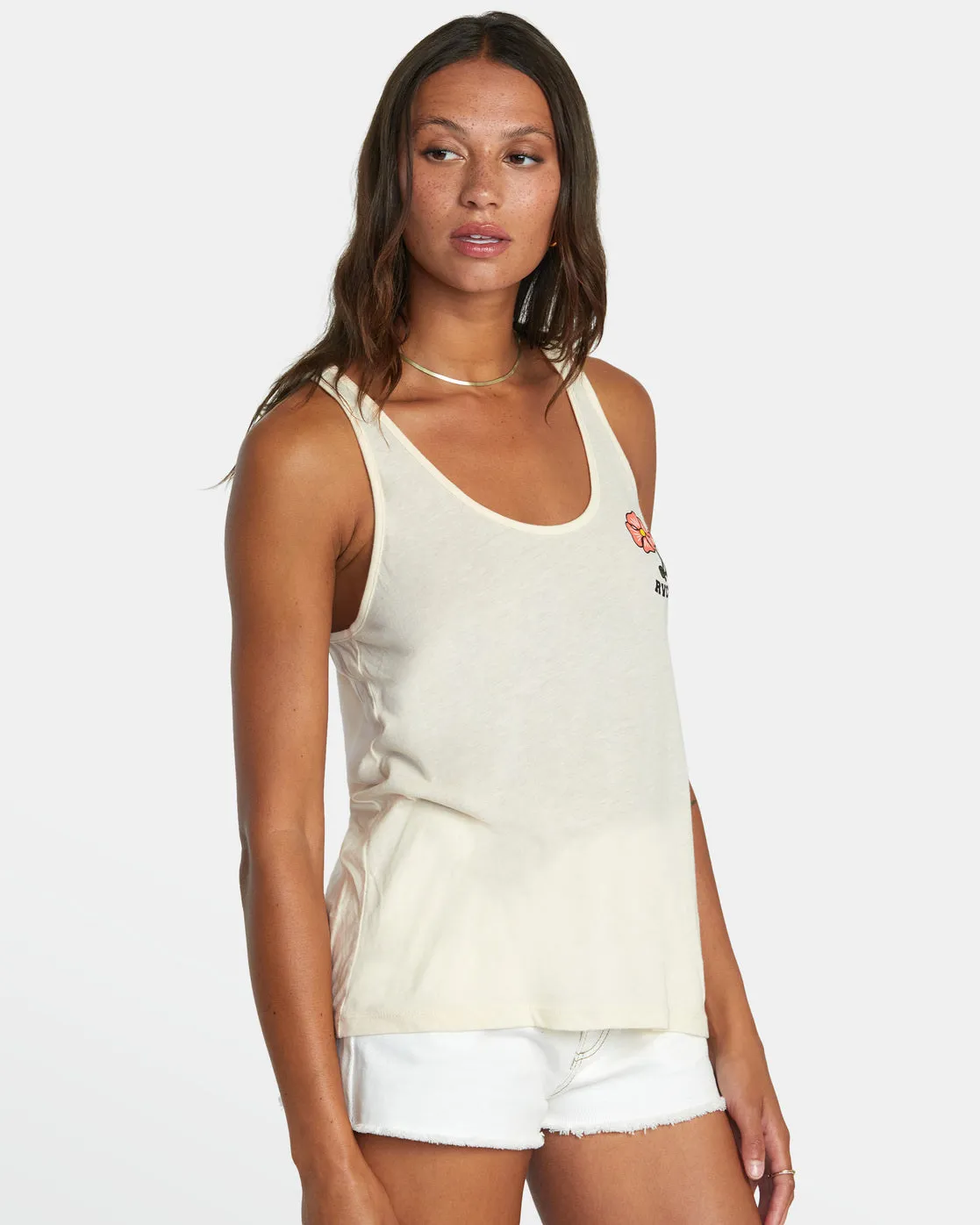 Soft At Heart Racerback Tank Top - Pale Pink 2