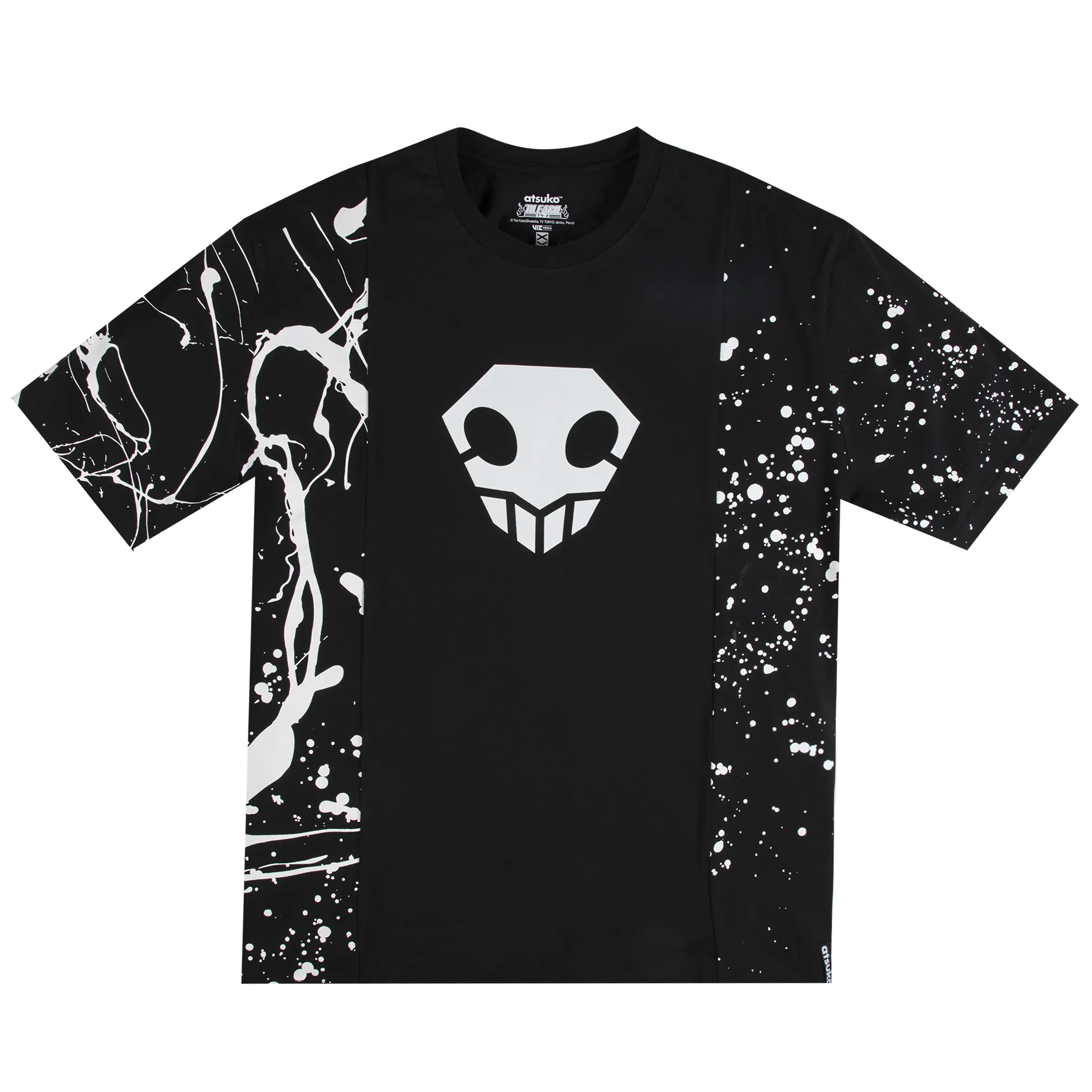 Soul Reaper Splatter Paint Black Tee
