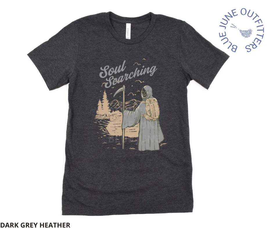Soul Searching | Grim Reaper Hiking Tee