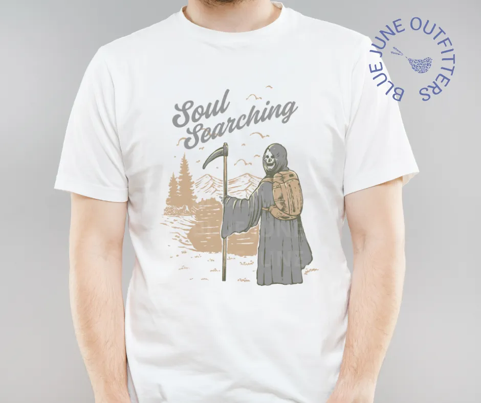 Soul Searching | Grim Reaper Hiking Tee