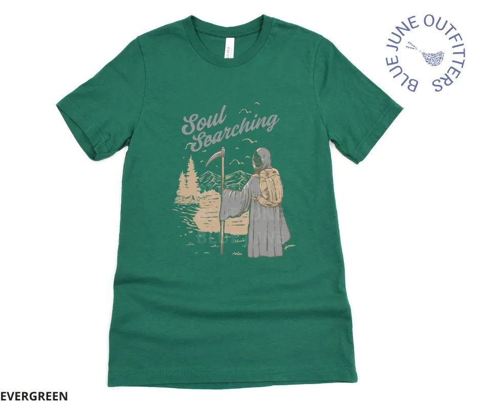 Soul Searching | Grim Reaper Hiking Tee