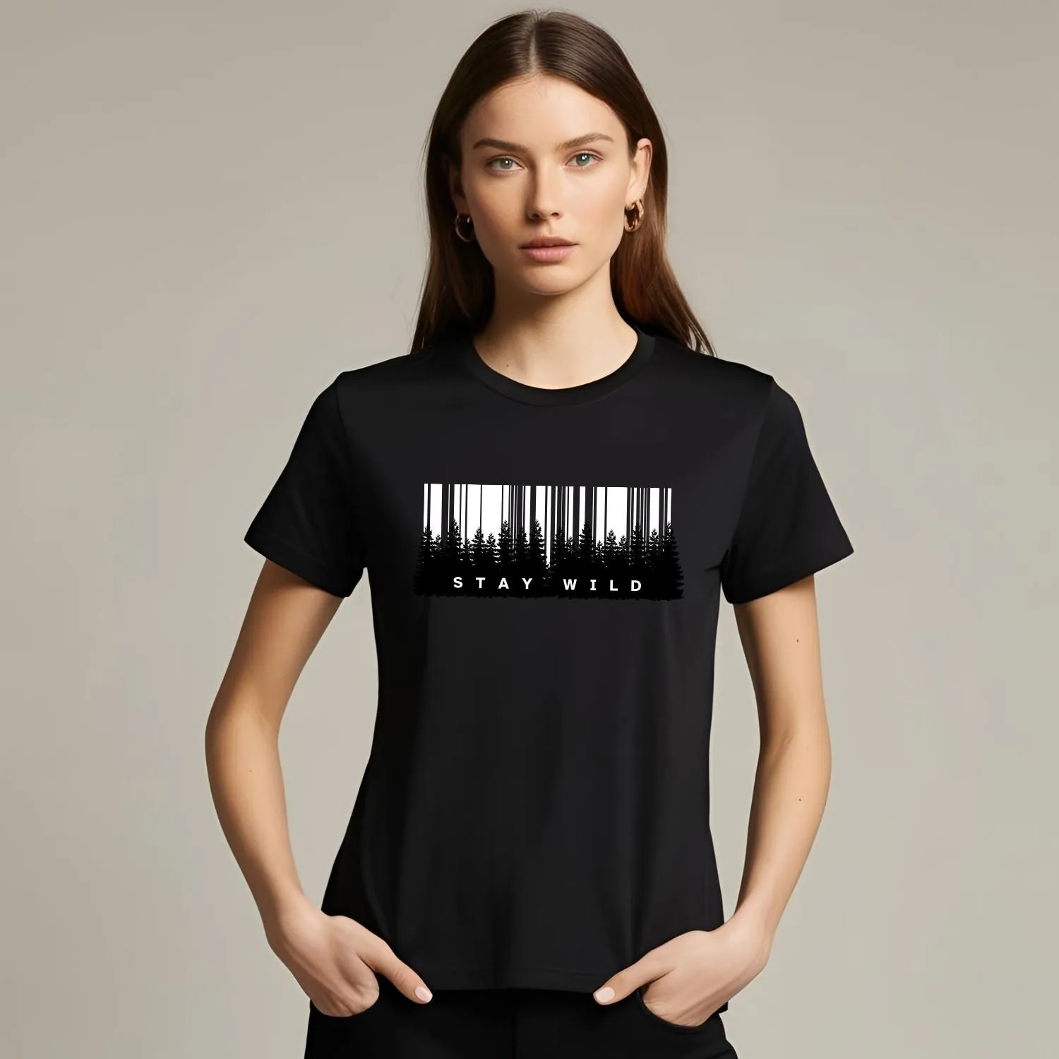 Stay Wild Family & Group Vacation T-Shirts