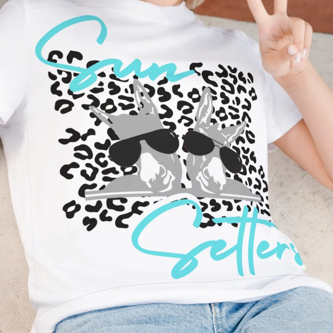 Sun Setters (Sun Never Sets On a Bad@$$) NEW RELEASE TEE!