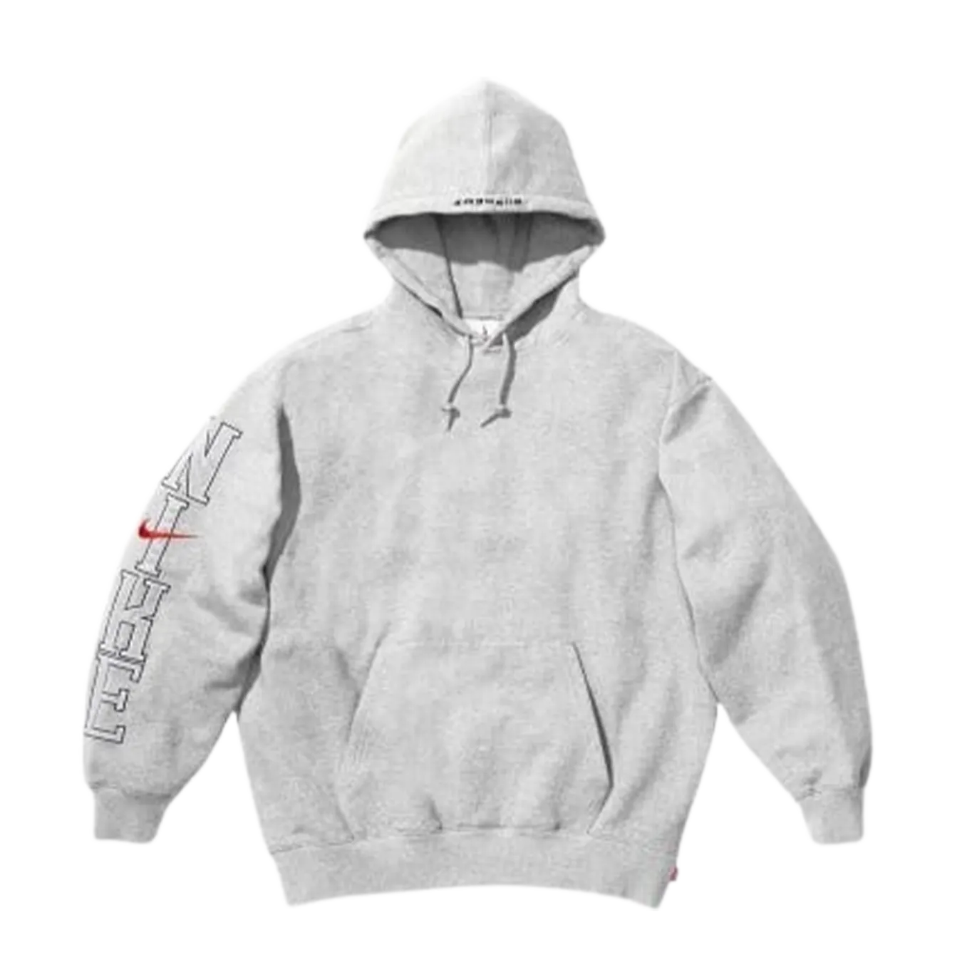 Supreme x Nike Hooded Sweatshirt 'Grey'