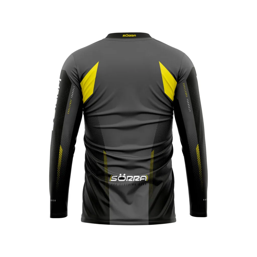 T-SHIRT TRIAL SÖRRA 2 RACING BLACK AND YELLOW