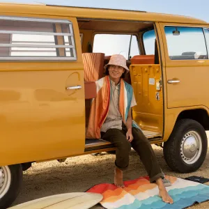The Everywhere Towel - Newport Swell (The Shammy Towel)