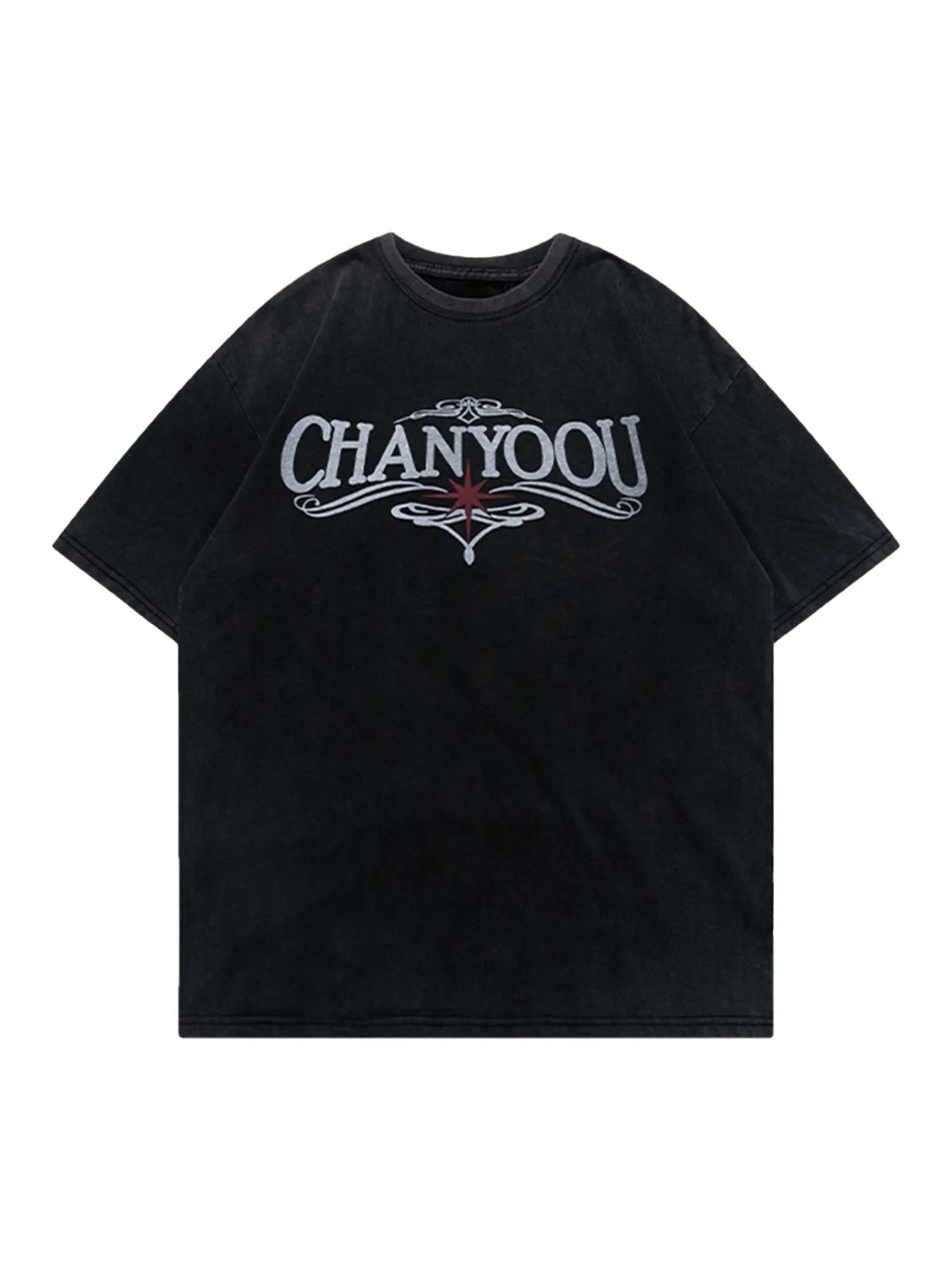 Thesupermade Dark Heavyweight Cotton T-shirt