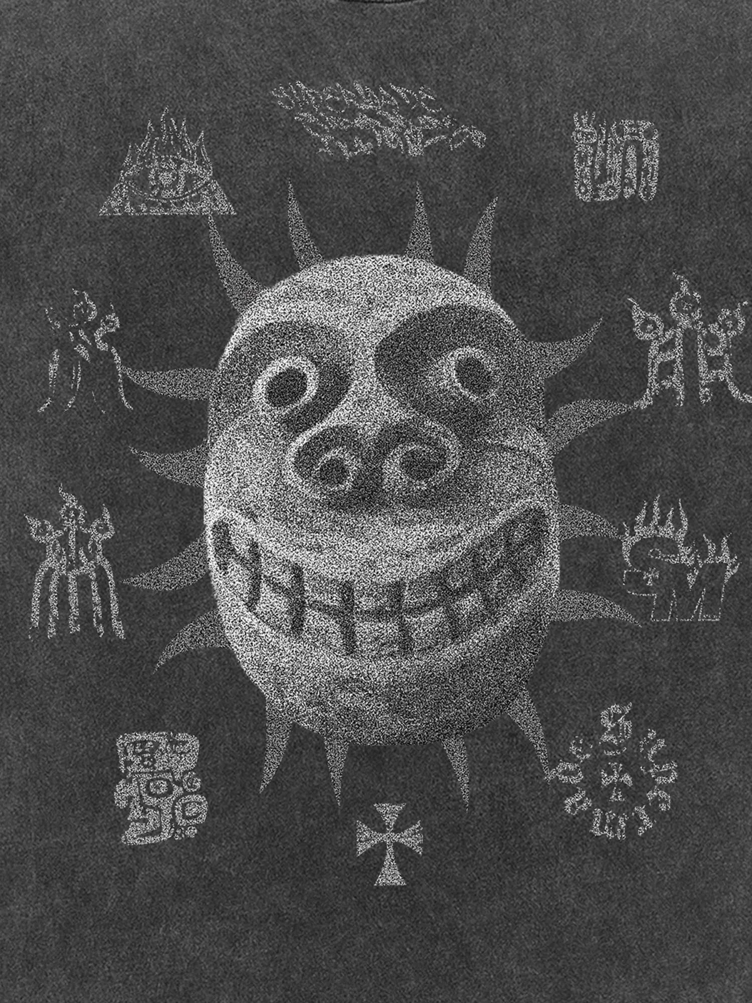 Thesupermade Shattered Ancient Country Mask Tee