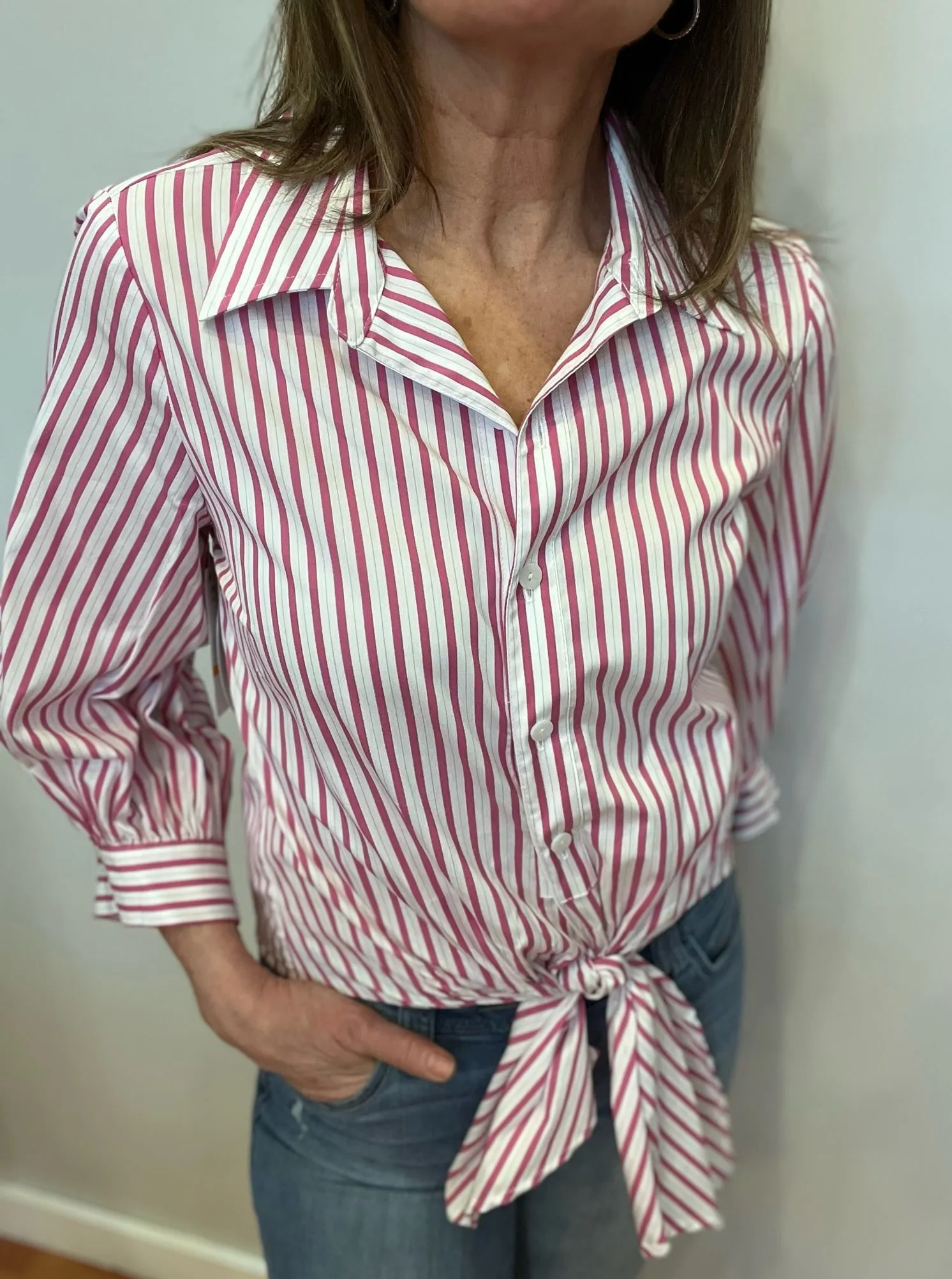 Tie Front Top [STP-1L57575]