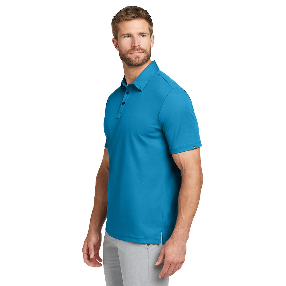 TravisMathew Oceanside Solid Polo - Classic Blue