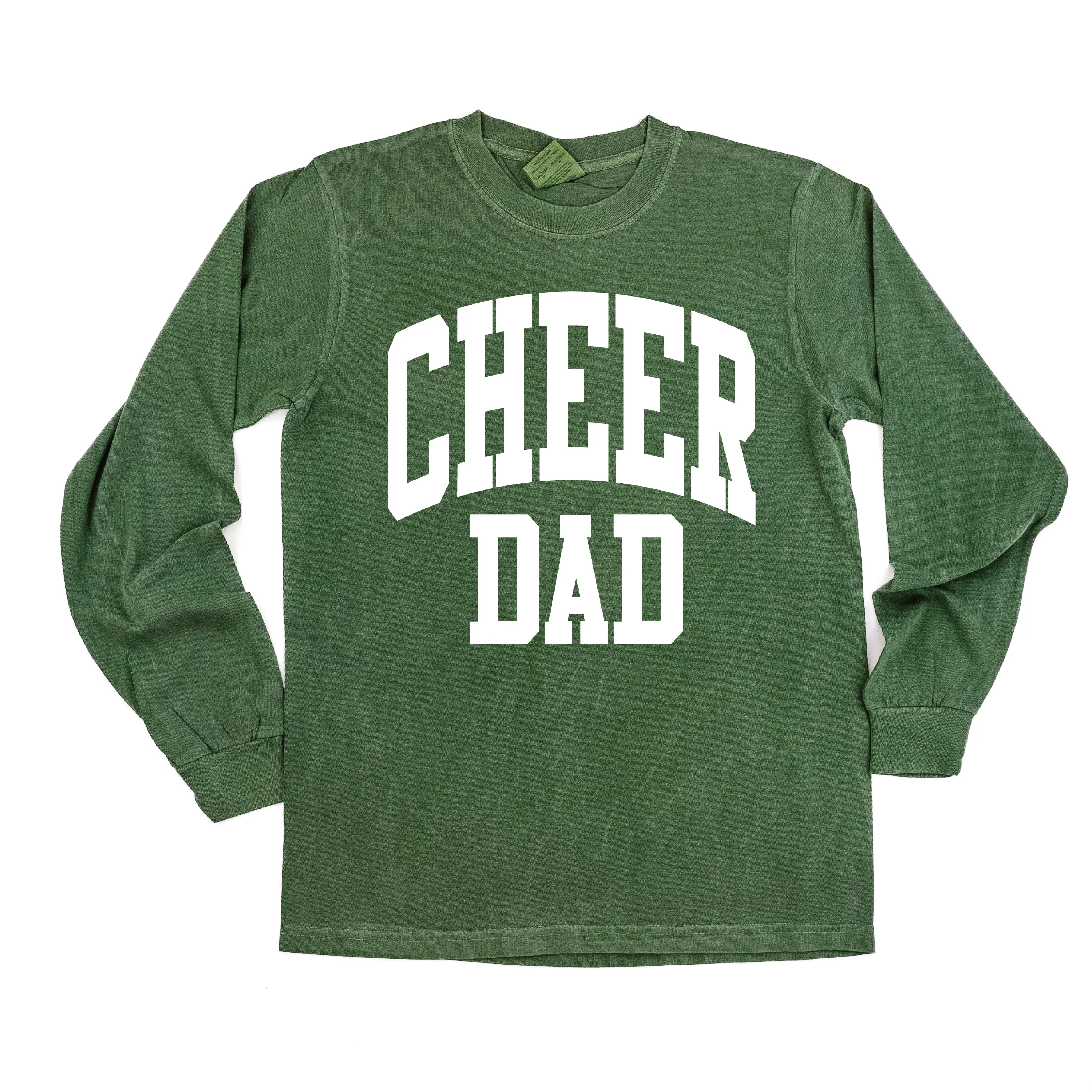 Varsity Style - CHEER DAD - LONG SLEEVE COMFORT COLORS TEE