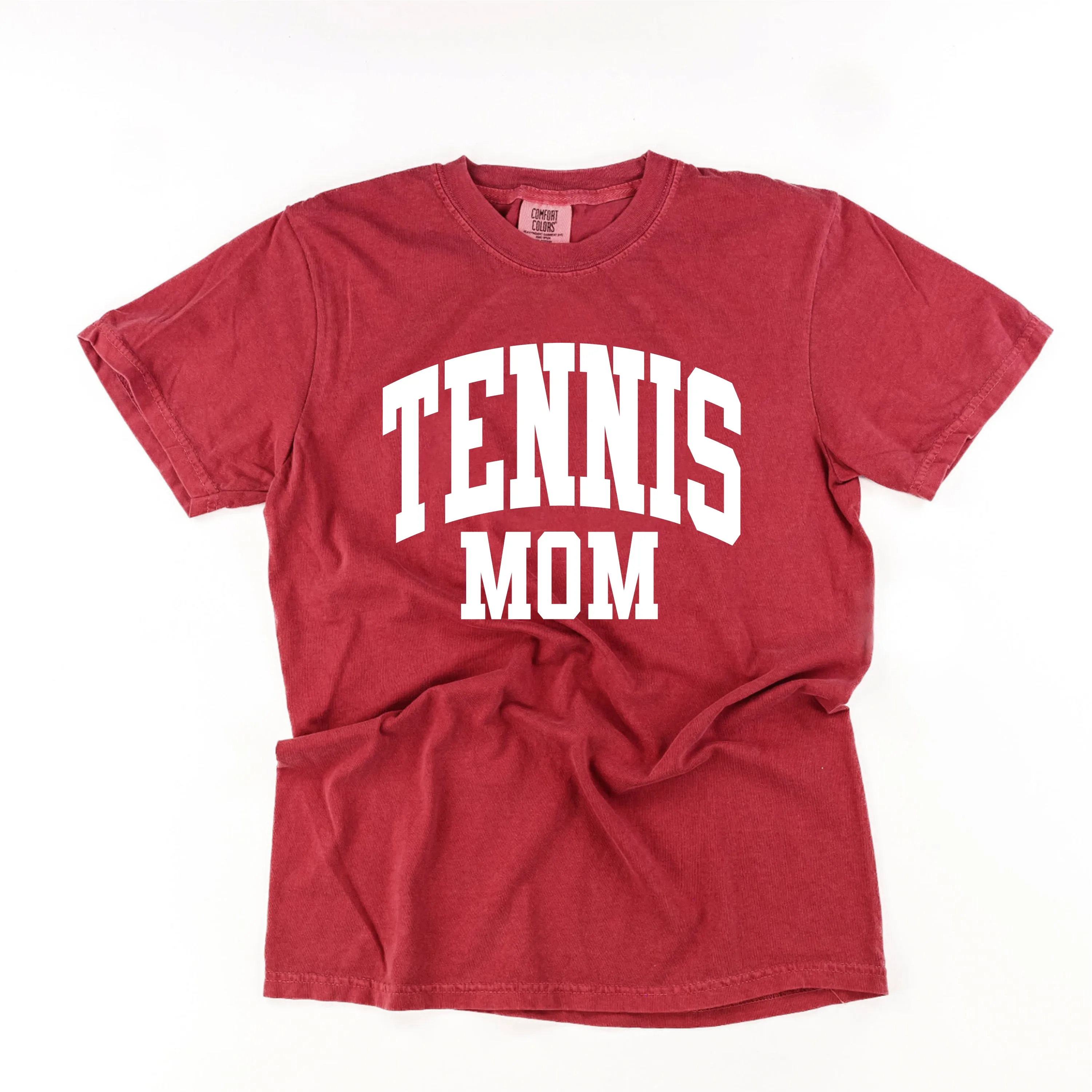 Varsity Style - TENNIS MOM - SHORT SLEEVE COMFORT COLORS TEE