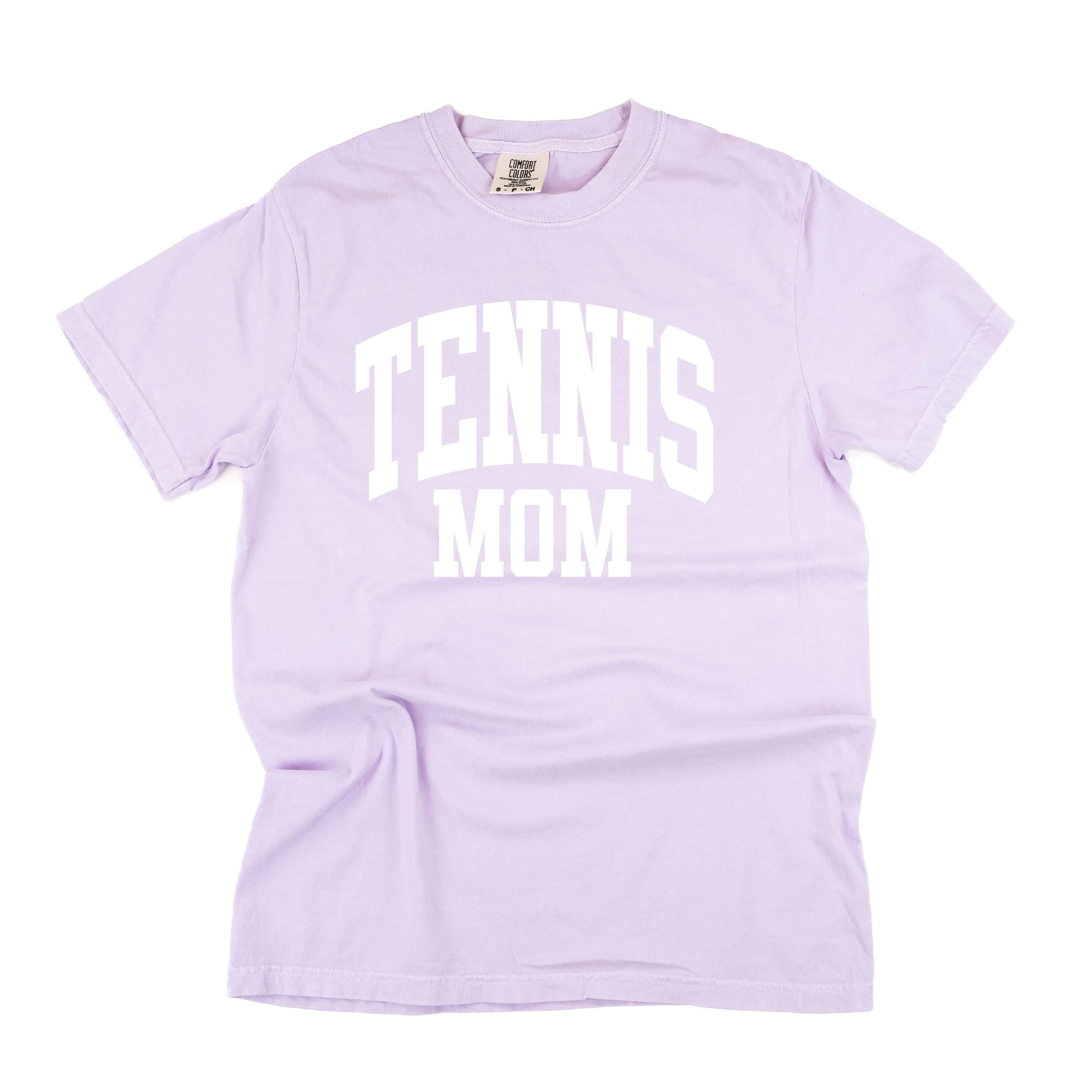 Varsity Style - TENNIS MOM - SHORT SLEEVE COMFORT COLORS TEE