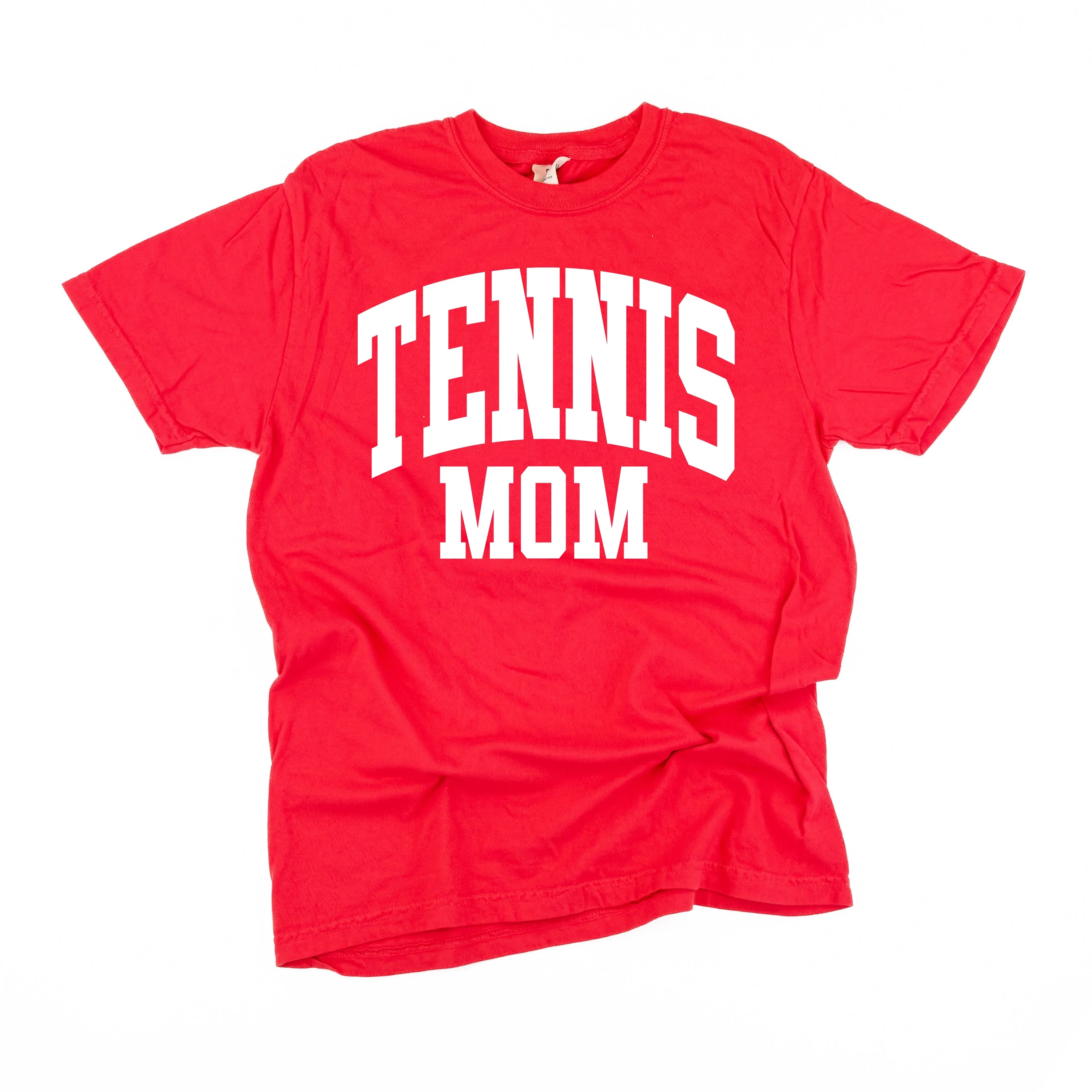 Varsity Style - TENNIS MOM - SHORT SLEEVE COMFORT COLORS TEE