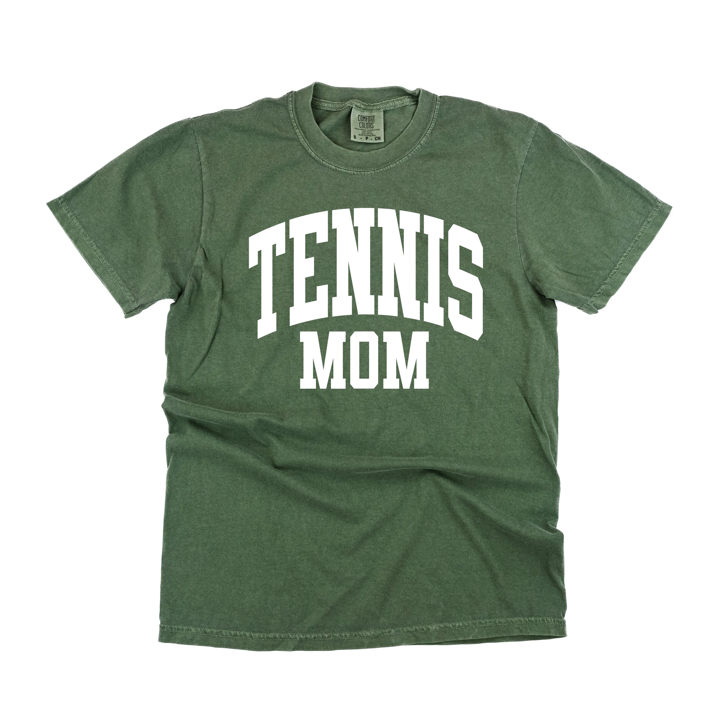 Varsity Style - TENNIS MOM - SHORT SLEEVE COMFORT COLORS TEE