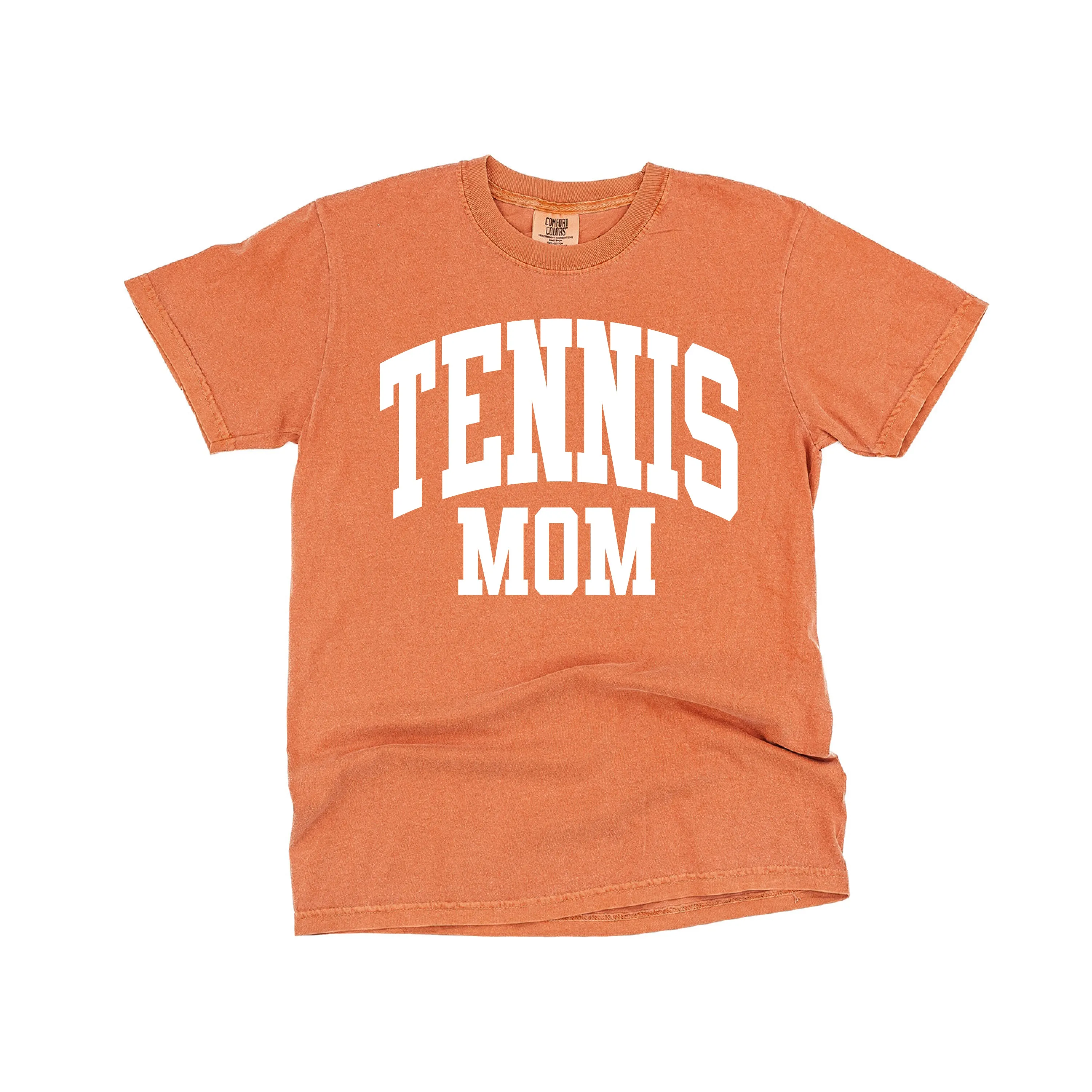 Varsity Style - TENNIS MOM - SHORT SLEEVE COMFORT COLORS TEE