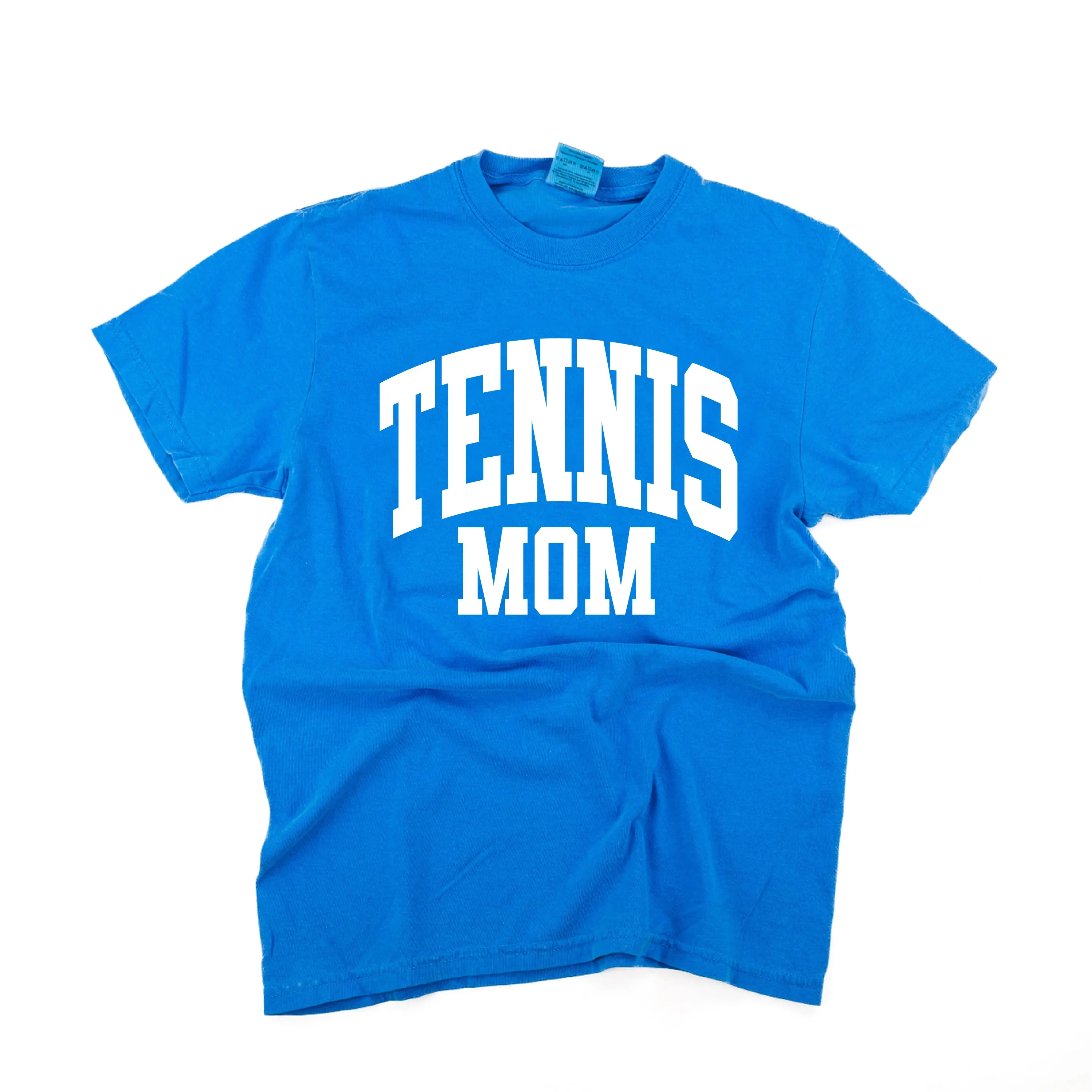 Varsity Style - TENNIS MOM - SHORT SLEEVE COMFORT COLORS TEE