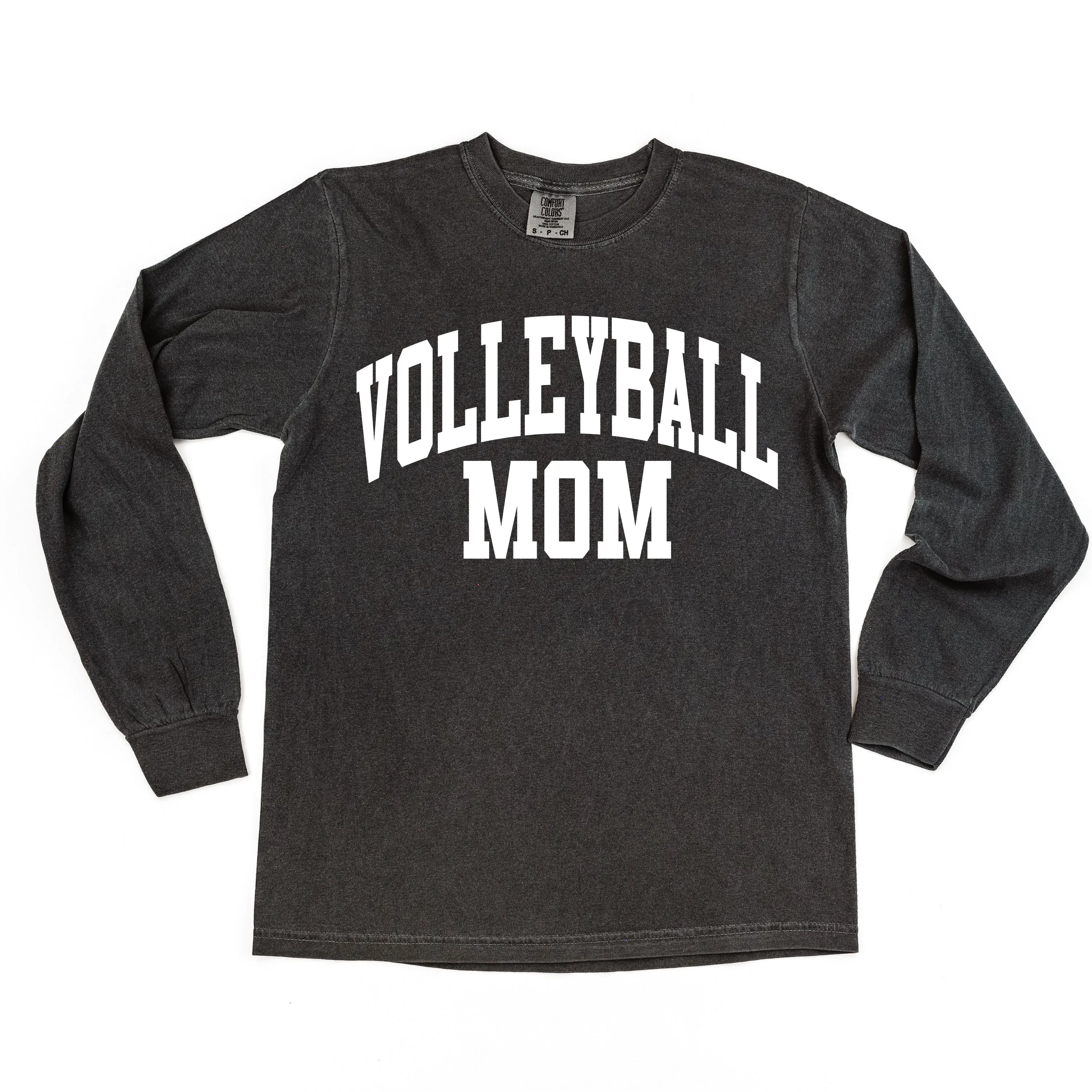 Varsity Style - VOLLEYBALL MOM - LONG SLEEVE COMFORT COLORS TEE