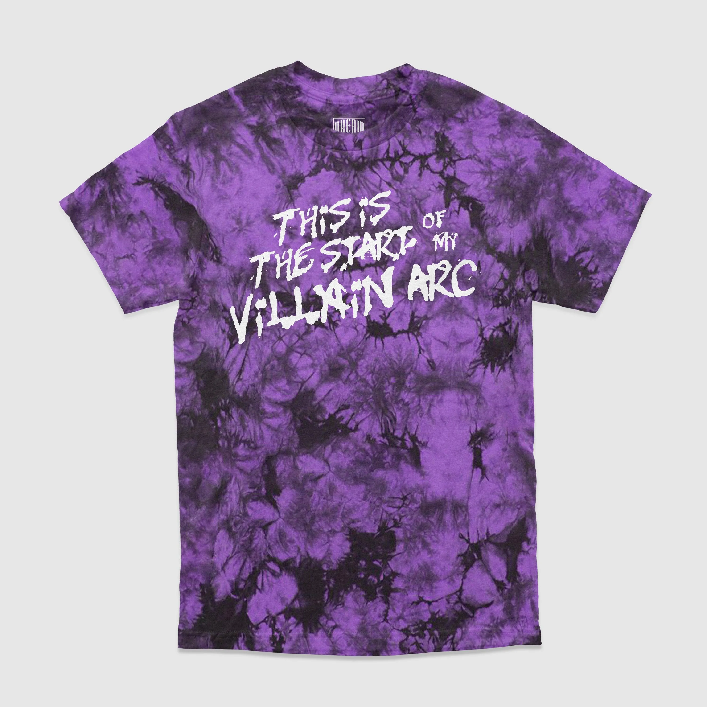 Villain Arc Tie-Dye Tee (Purple)